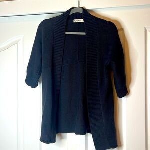 Calvin Klein  - Womens XS - Blue Open Front Cardigan Sweater - Thick